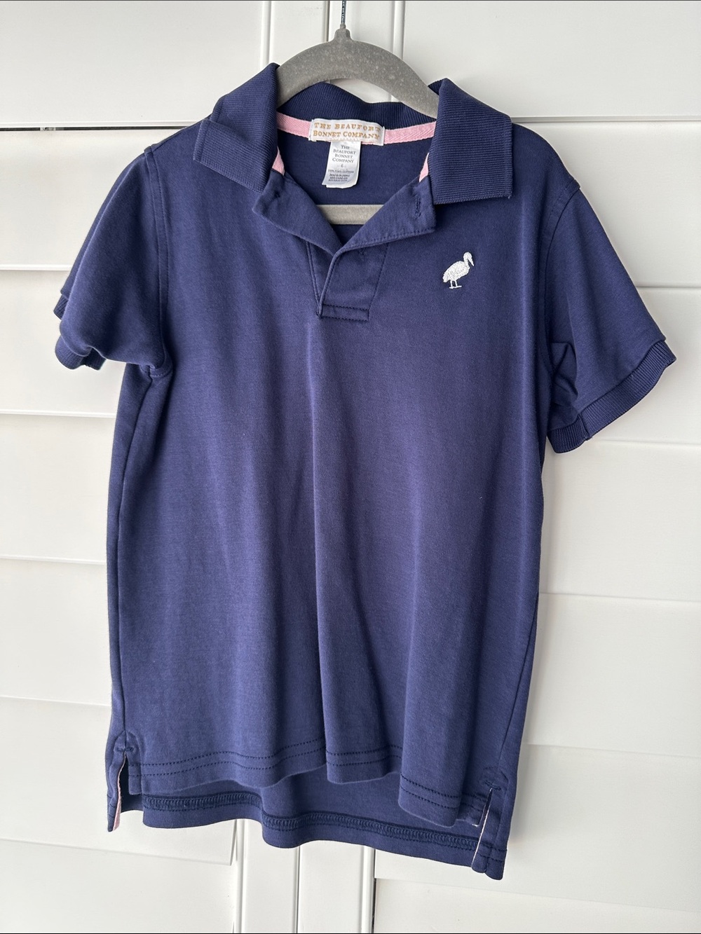 TBBC prim and proper polo navy size 6